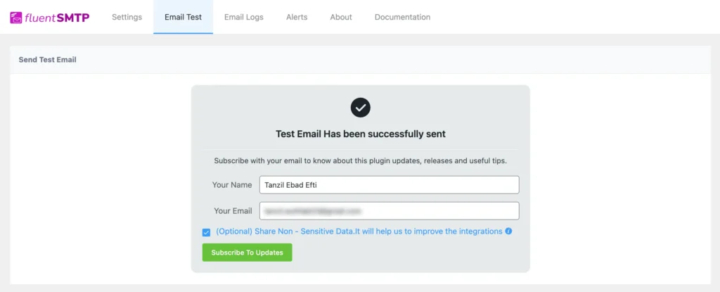 WordPress Not Sending Emails: SMTP Test Email